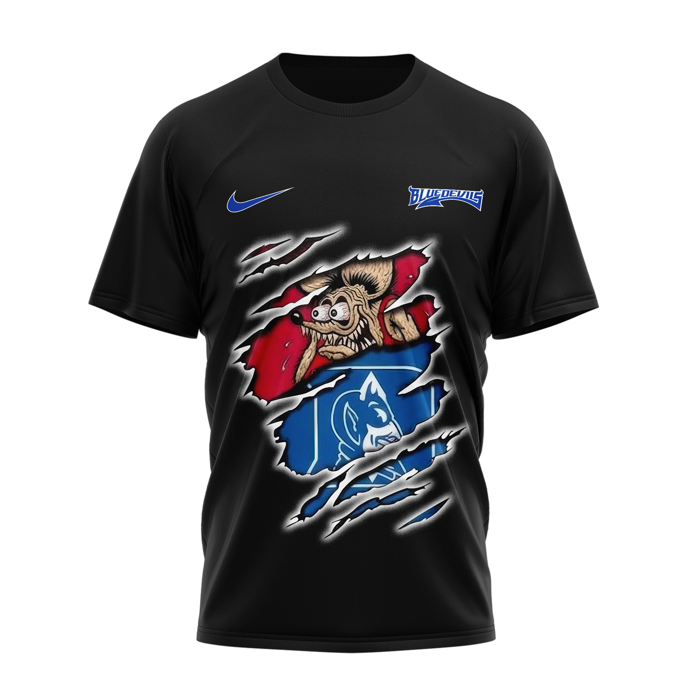 Duke Blue Devils | Premium NCAA Varsity Savage 3D Shirt TTH2105102