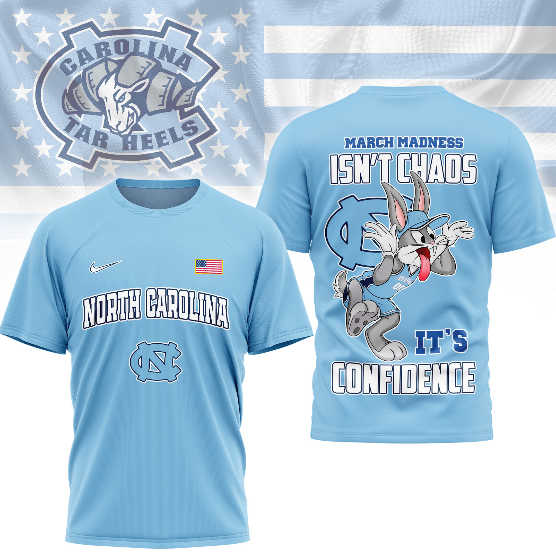 North Carolina Tar Heels | Premium NCAA Call It Confidence Shirt TTH210590