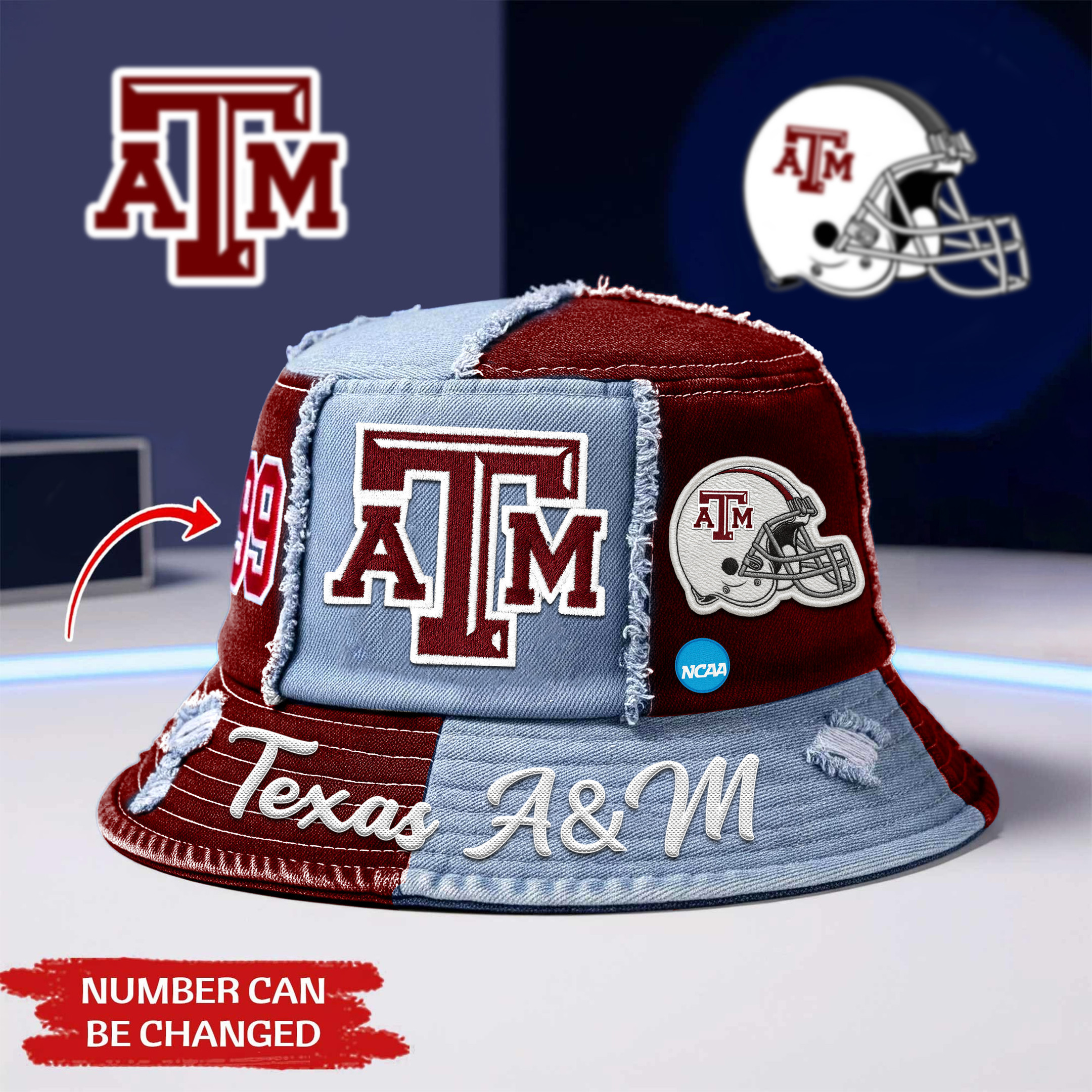 Texas A&M | Premium Bucket Hat TTH2105123 - Image 2