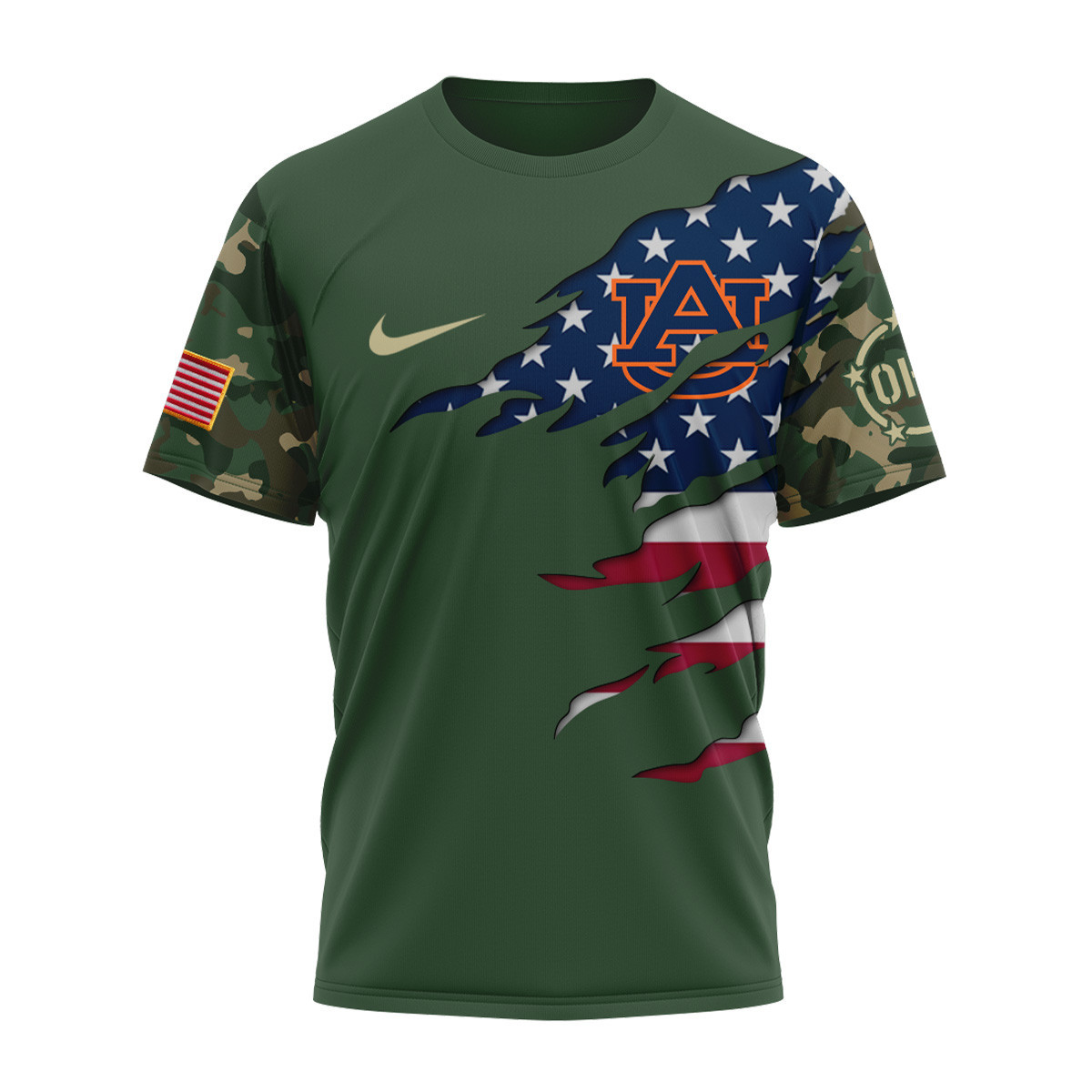 Auburn Tigers | Premium NCAA Veteran T-Shirt TTH2105174 - Image 2