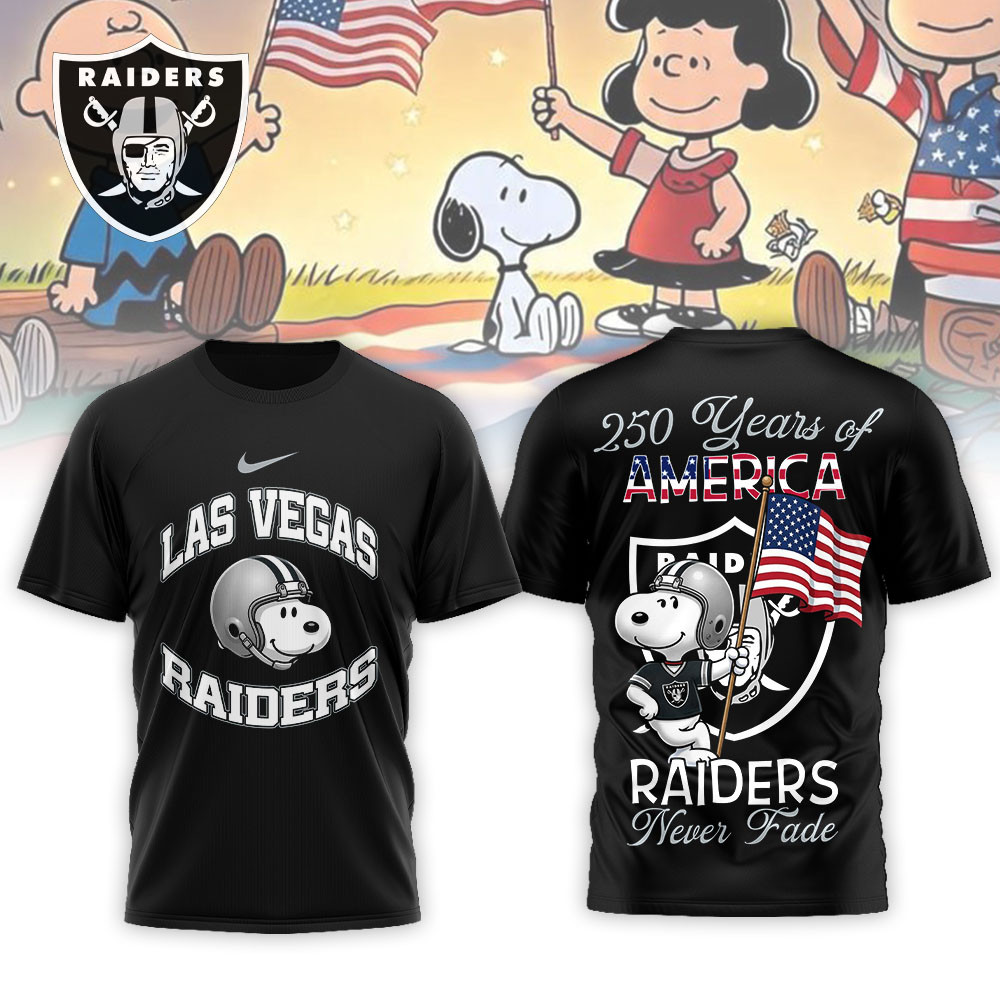 Las Vegas Raiders | Premium NFL Freedom Classic 3D Shirt TTH2105162