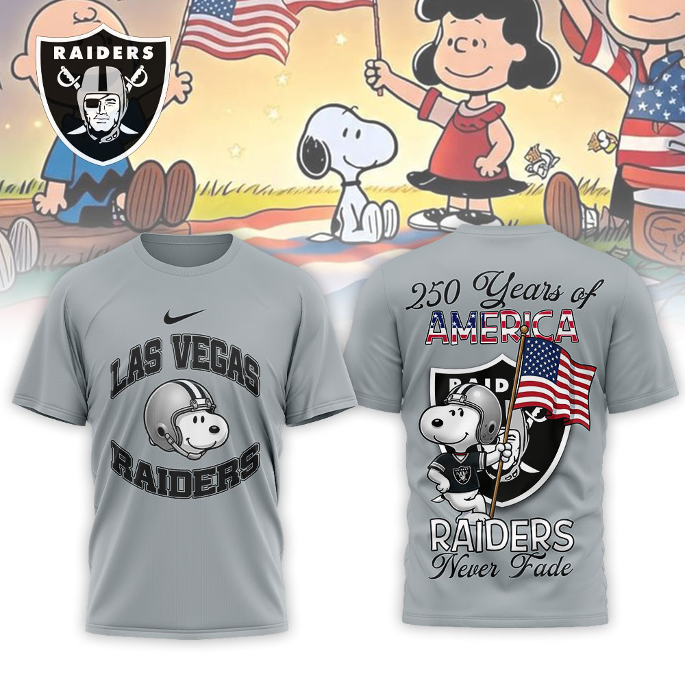 Las Vegas Raiders | Premium NFL Freedom Classic 3D Shirt TTH2105162 - Image 2