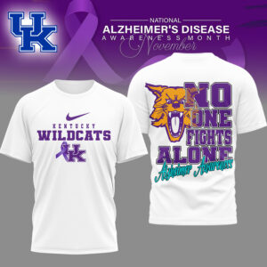 Kentucky Wildcats | Premium NCAA Alzheimer Awareness November T-shirt TTH2105179