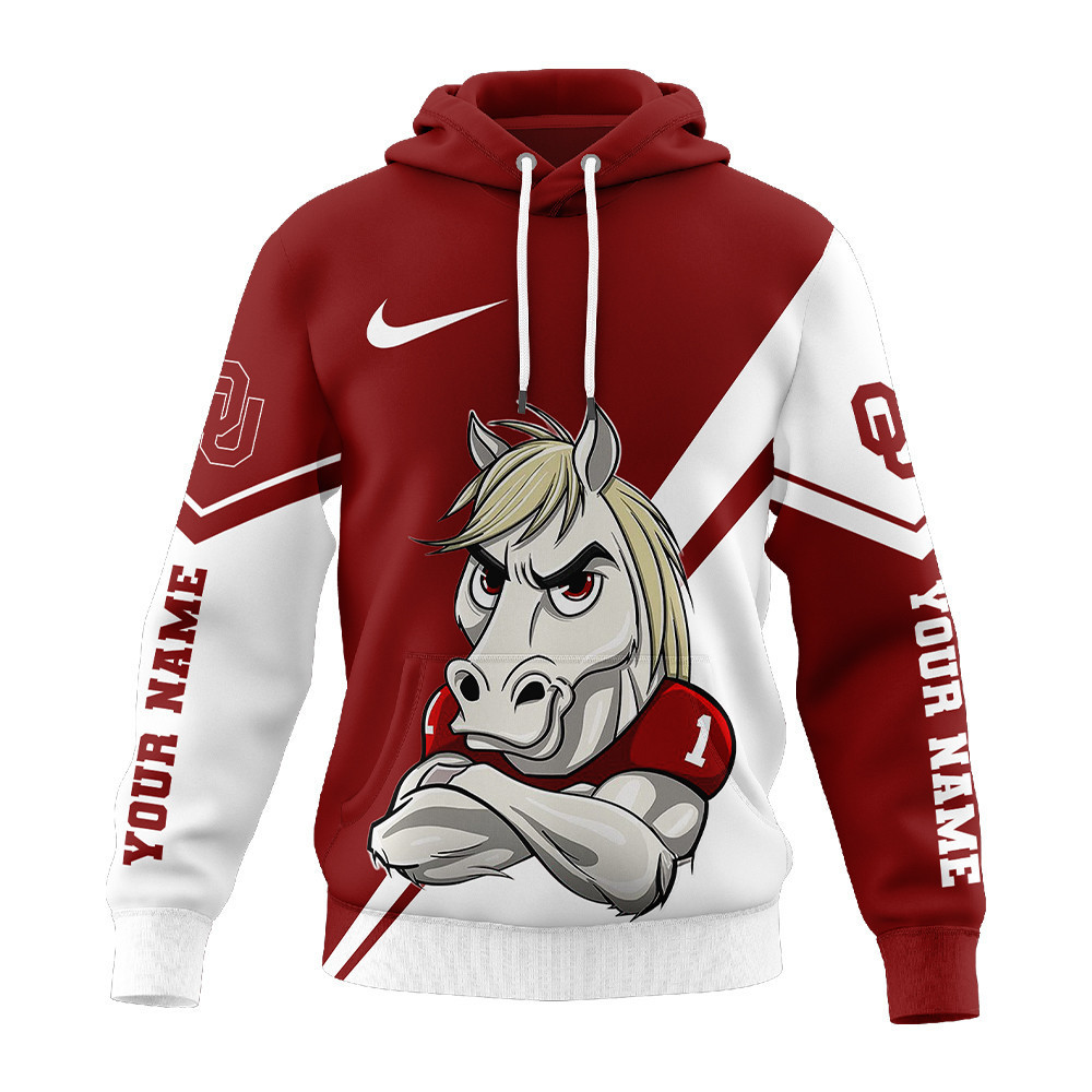 Oklahoma Sooners | Premium NCAA Duo Color Hoodie TTH2105147