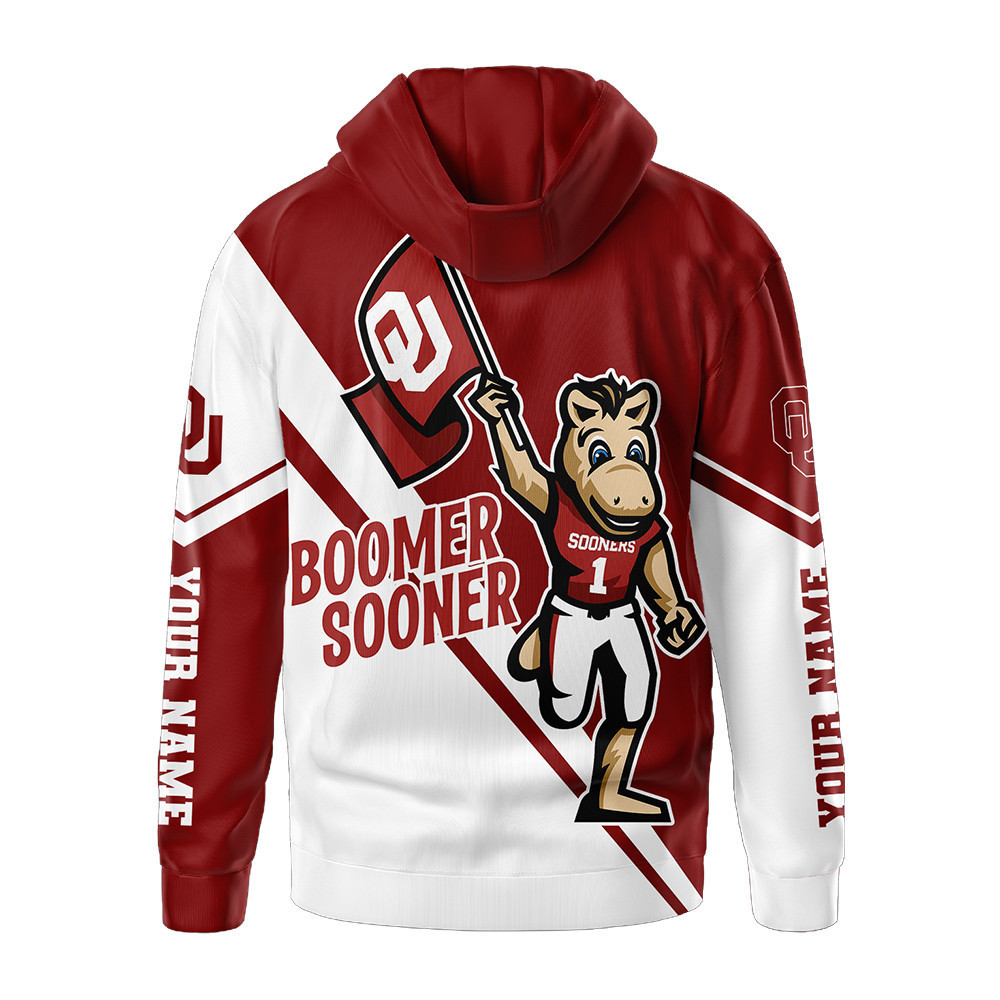 Oklahoma Sooners | Premium NCAA Duo Color Hoodie TTH2105147 - Image 3