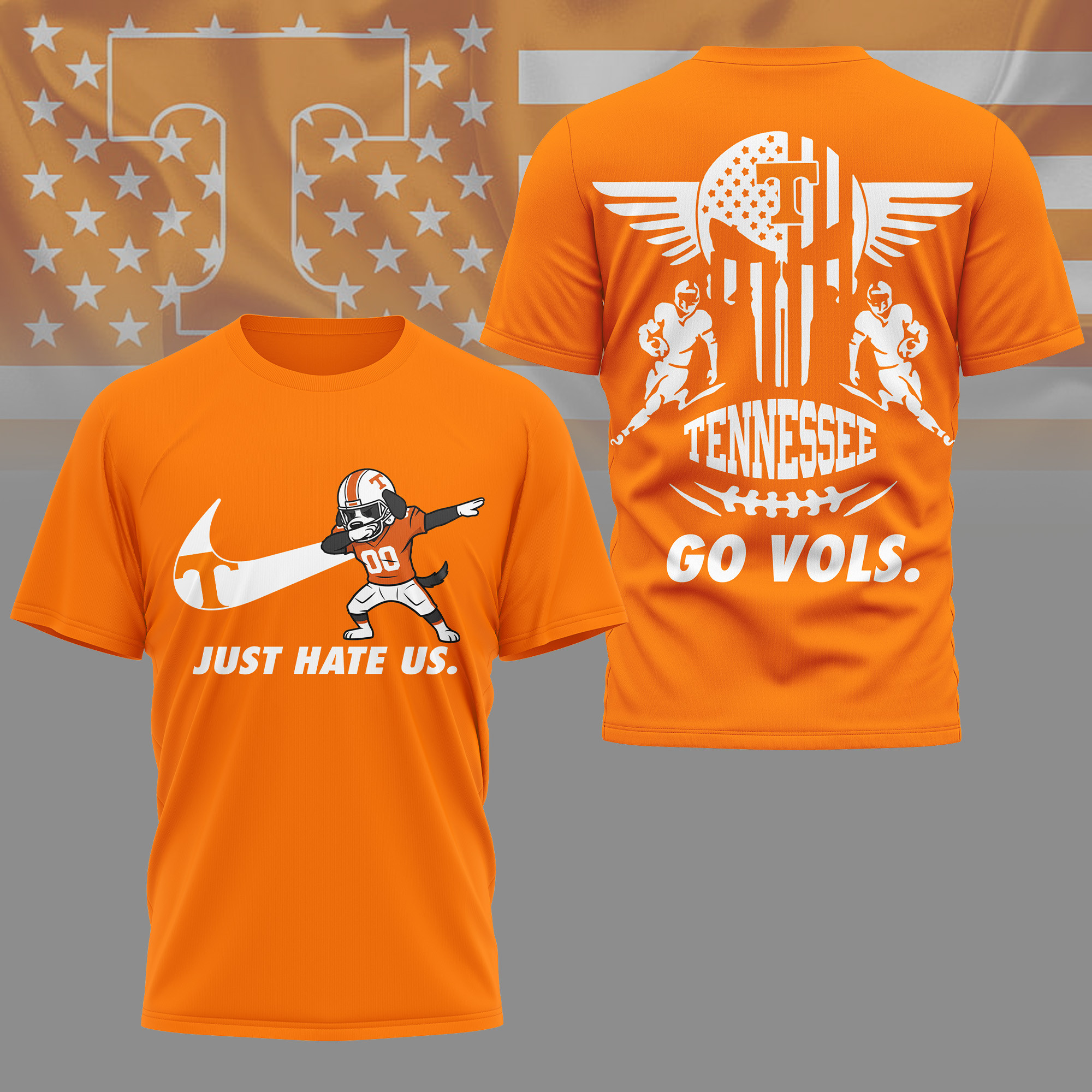 Tennessee Volunteers | Premium NCAA Just Hate Us T-shirt TTH2105142