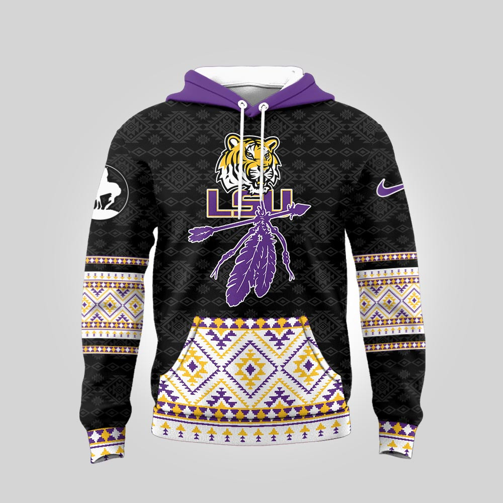 LSU Tigers | Premium NCAA Trail of Tears Awareness 3D Hoodie TTH2105125
