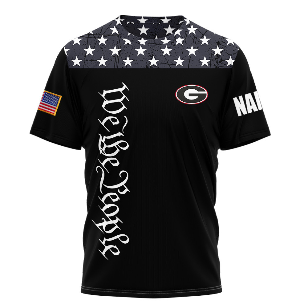 Georgia Bulldogs | Premium NCAA We The People T-Shirt TTH2105154