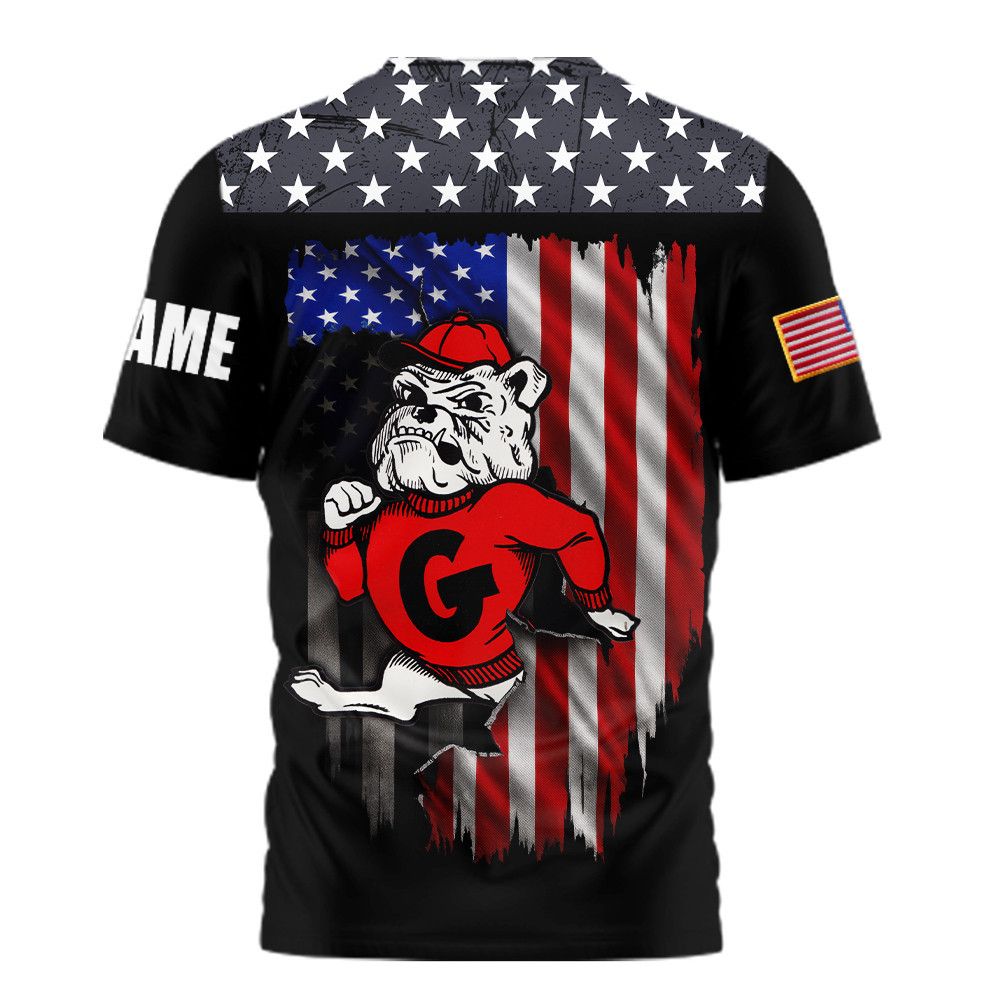 Georgia Bulldogs | Premium NCAA We The People T-Shirt TTH2105154 - Image 2