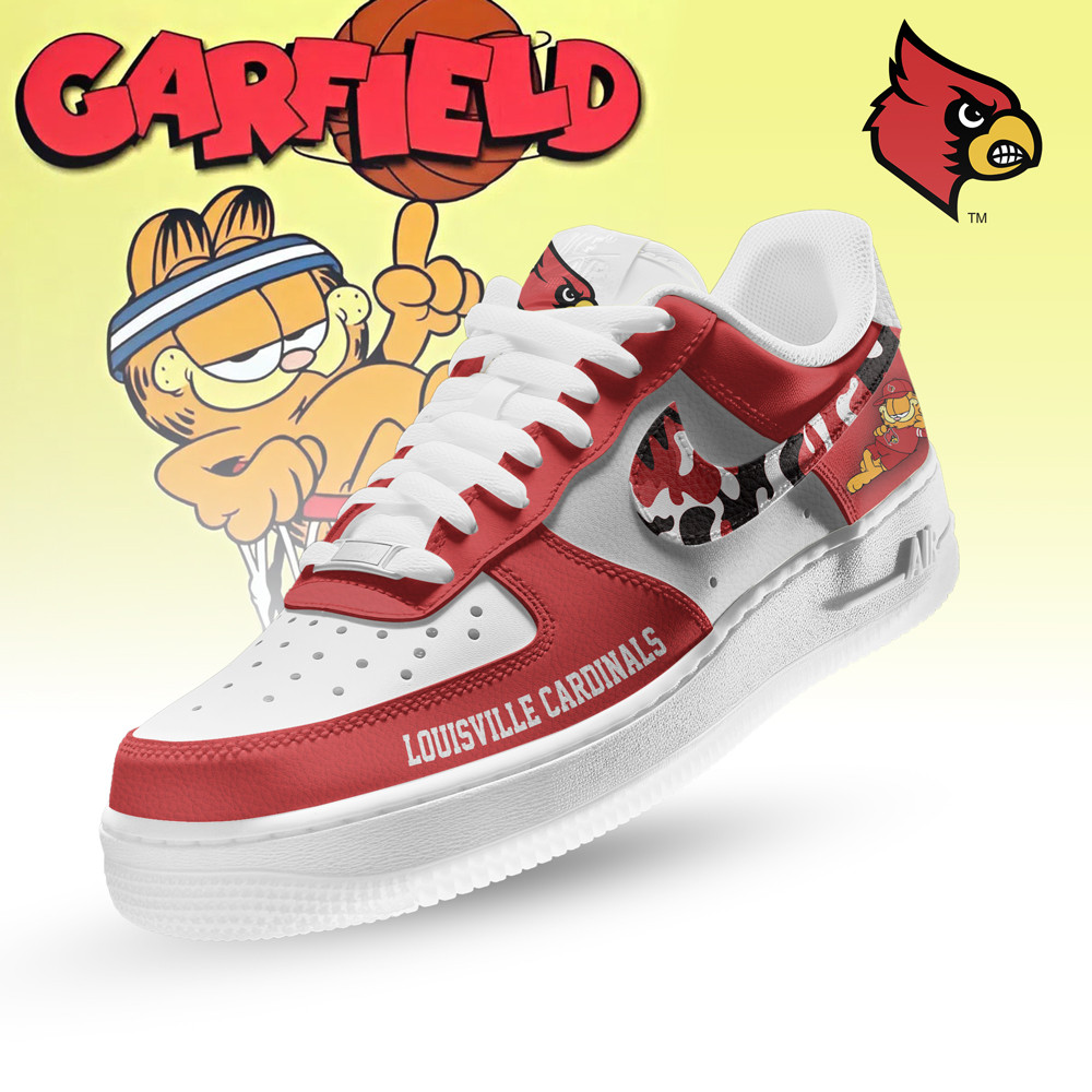 Louisville Cardinals – Premium NCAA Only Show Up AF1 Shoes – Limited Edition TTH190512 - Image 2