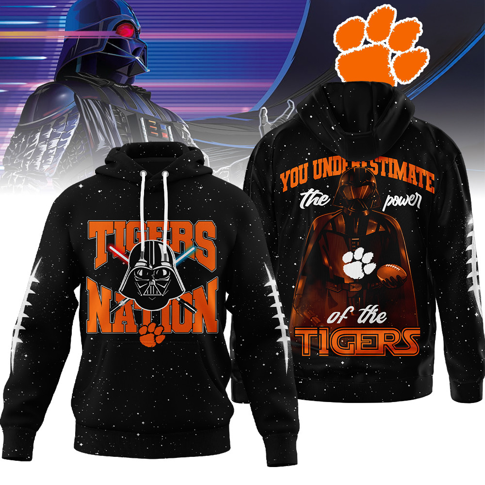Clemson Tigers | Premium NCAA Darth Vader Limited Edition Hoodie TTH2105122 - Image 2