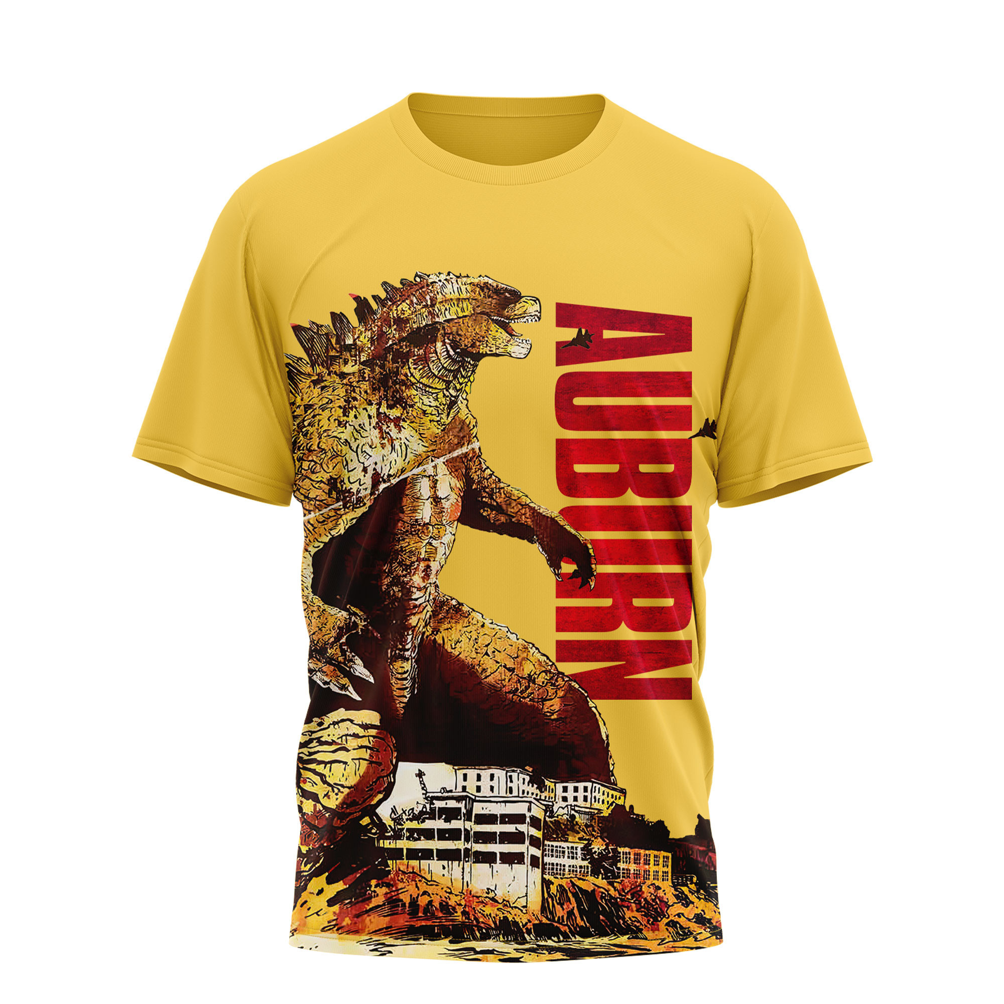 Auburn Tigers | Premium NCAA Godzilla King of the Monsters 3D Shirt TTH2105144