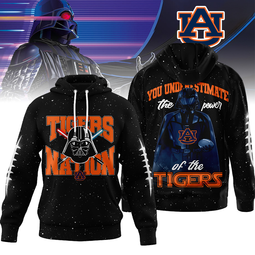 Auburn Tigers | Premium NCAA Darth Vader Limited Edition Hoodie TTH2105122 - Image 2