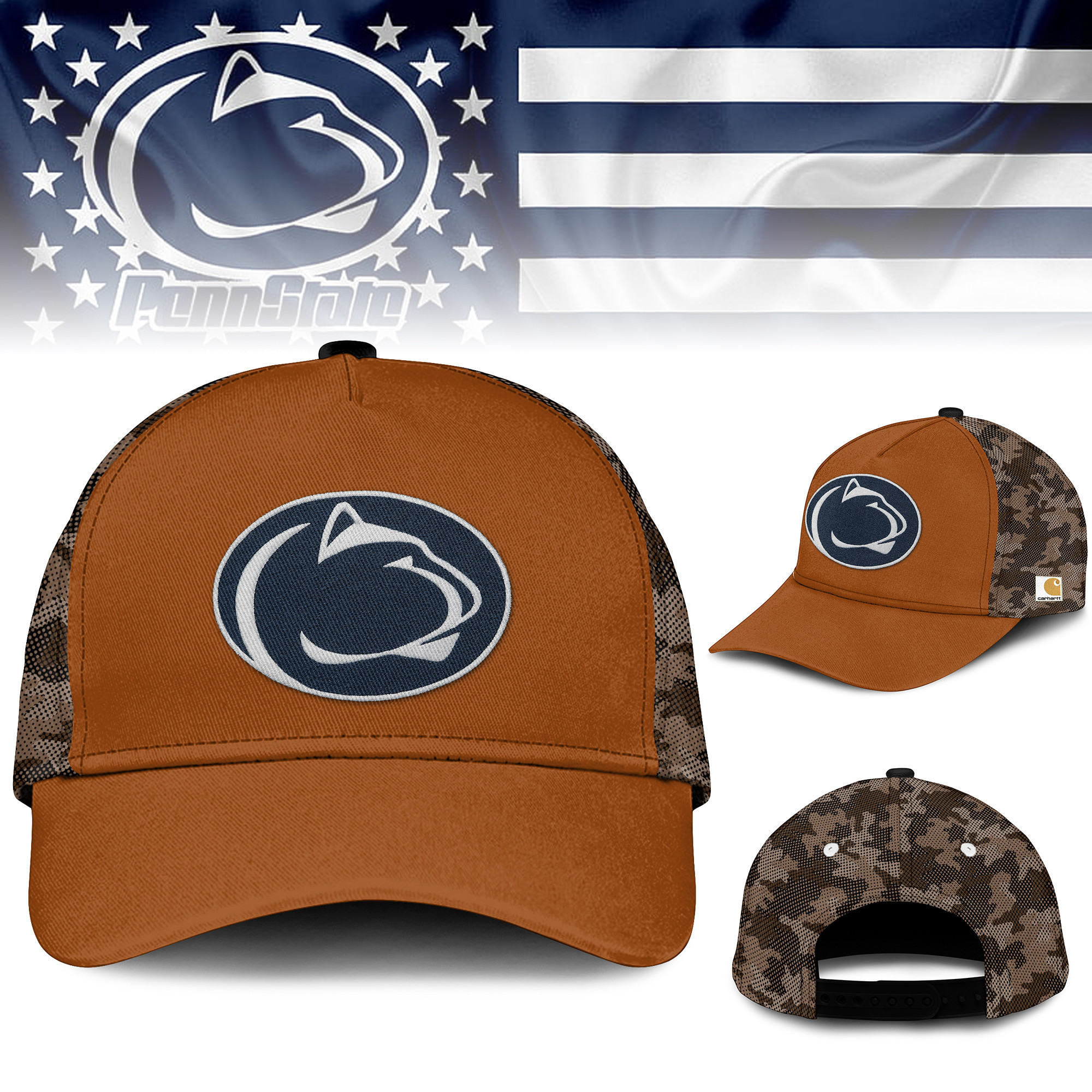 Penn State Nittany Lions | Premium Carhartt Classic Cap TTH2105133 - Image 2
