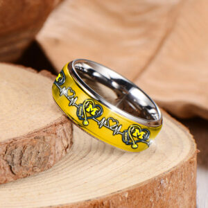 Michigan Wolverines | Premium Silver Tungsten Nurse Ring – Perfect Gift For Fan TTH2105114