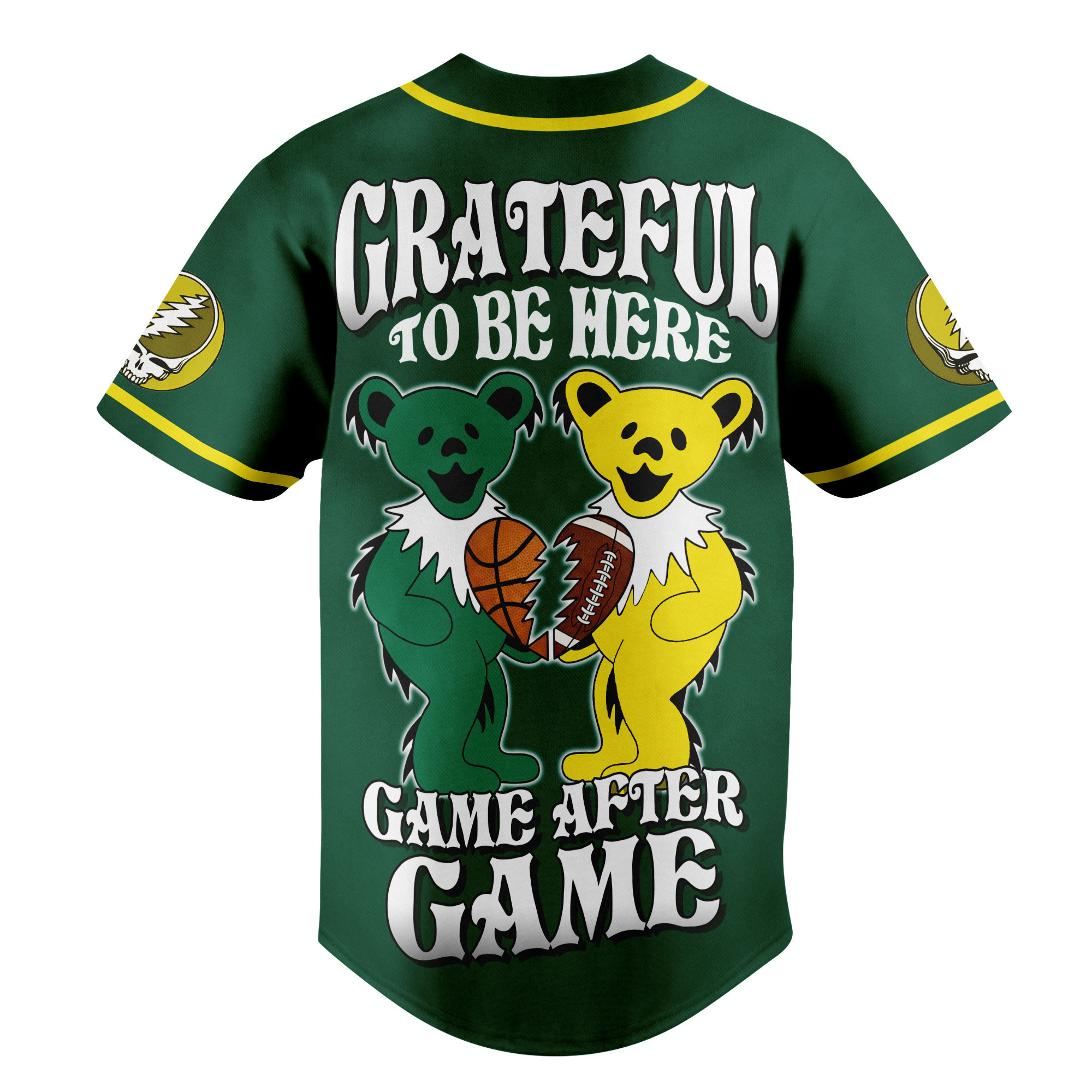 Oregon Ducks | Premium College Grateful Sports Jersey TTH2105107 - Image 4
