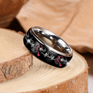 Georgia Bulldogs | Premium Silver Tungsten Nurse Ring – Perfect Gift For Fan TTH2105114