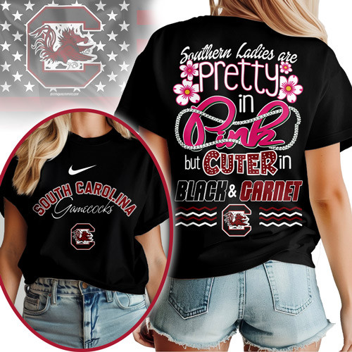 South Carolina Gamecocks | Premium NCAA Team Color Pride T-Shirt TTH2105128 - Image 2