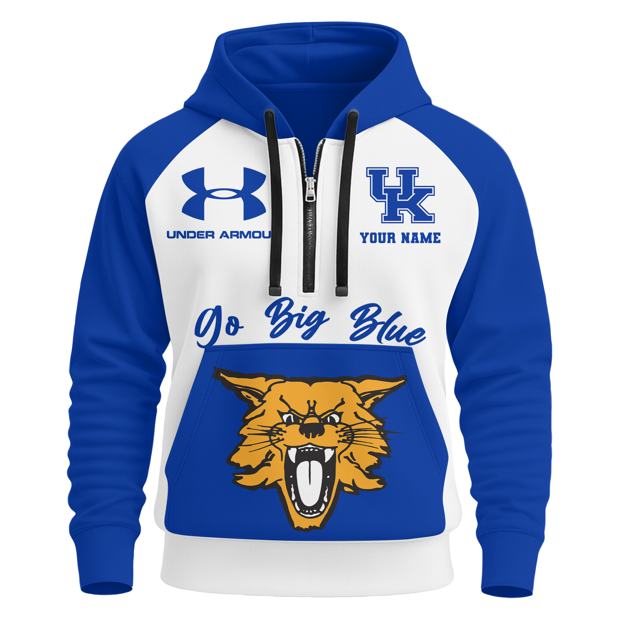 Kentucky Wildcats | Premium NCAA Under Armour Halfzip Hoodie TTH2105109