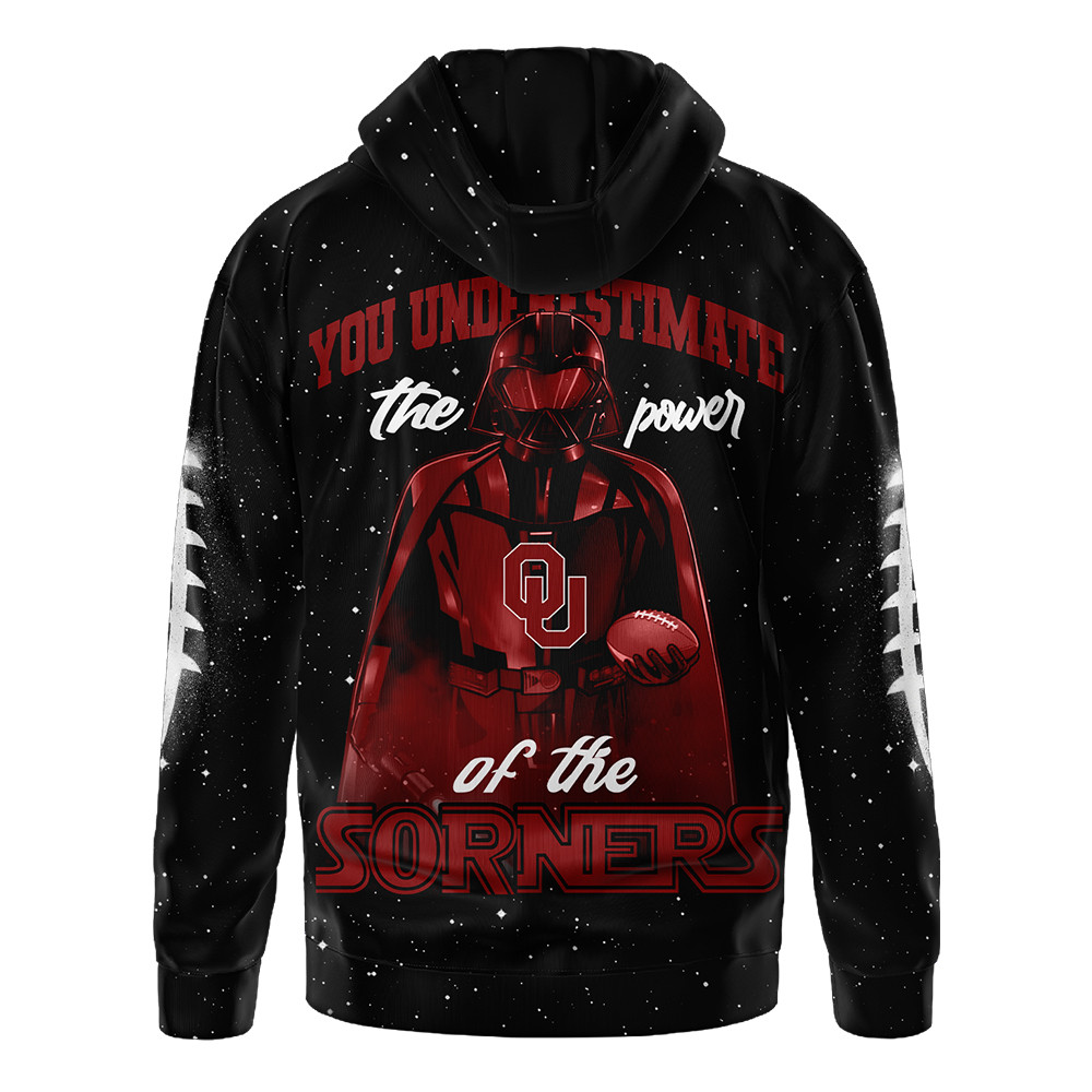 Oklahoma Sooners | Premium NCAA Darth Vader Limited Edition Hoodie TTH2105122 - Image 3