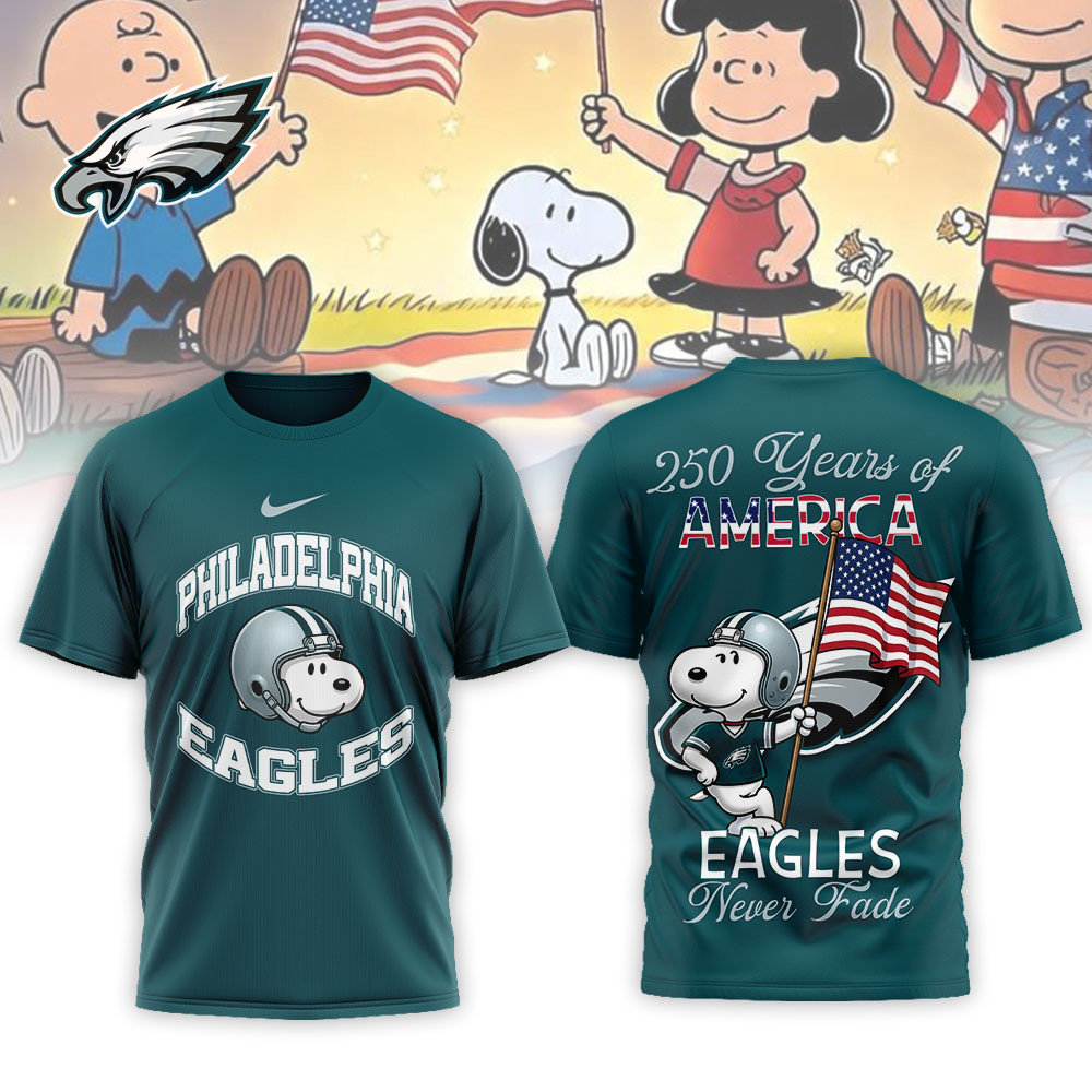 Philadelphia Eagles | Premium NFL Freedom Classic 3D Shirt TTH2105162 - Image 2