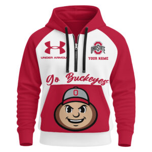 Ohio State Buckeyes | Premium NCAA Under Armour Halfzip Hoodie TTH2105109