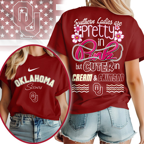 Oklahoma Sooners | Premium NCAA Team Color Pride T-Shirt TTH2105128 - Image 2