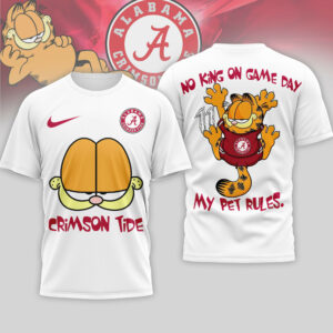 Alabama Crimson Tide | Premium NCAA No King On Game Day 3D Shirt TTH2105164