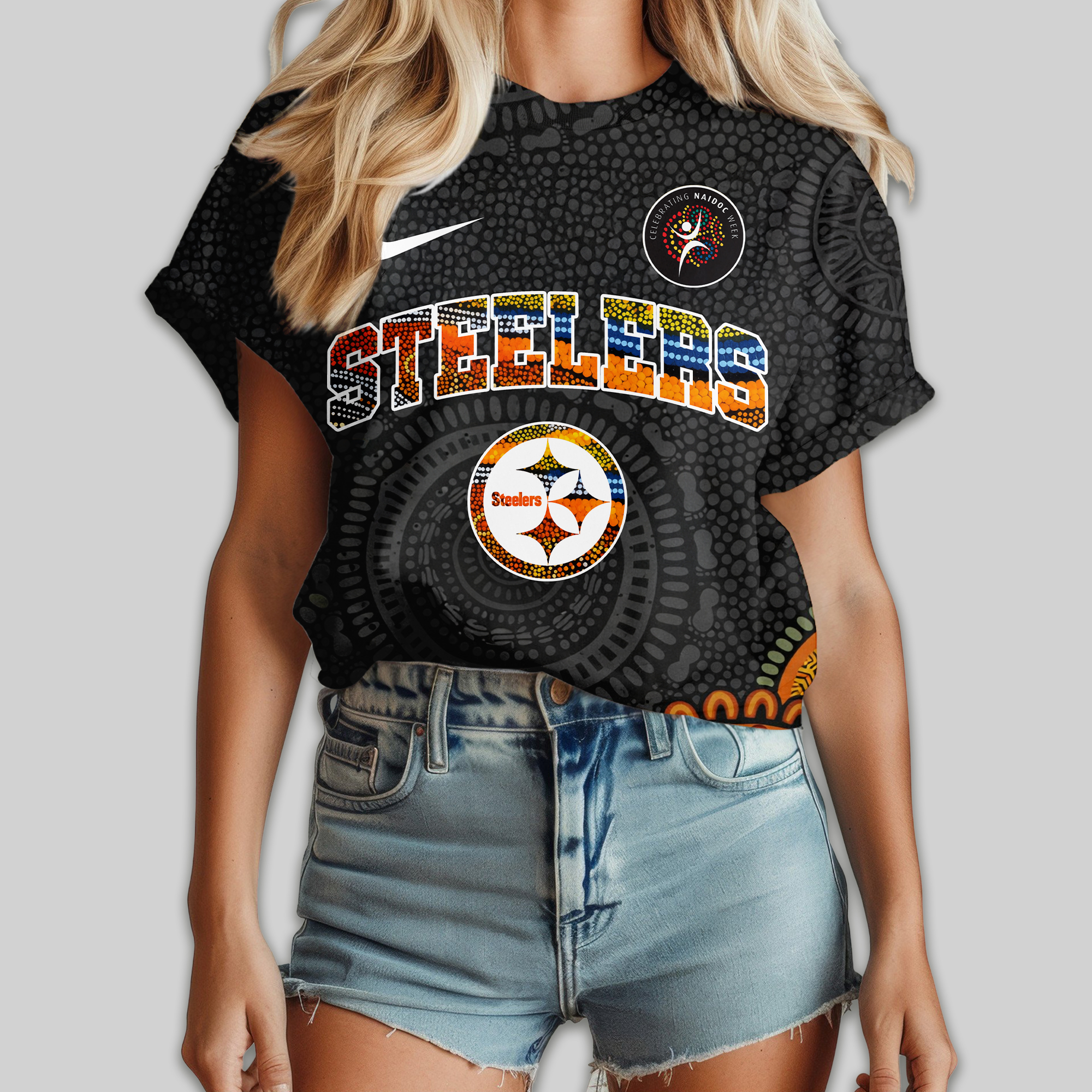 Pittsburgh Steelers | Premium NFL Naidoc Week 2026 Women Shirt TTH2105138 - Image 3