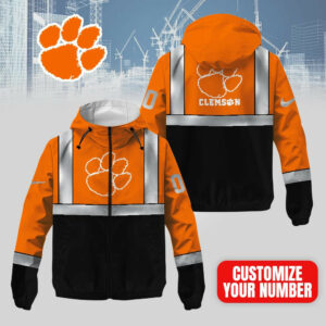 Clemson Tigers | Premium NCAA Safety Windbreaker Jacket TTH2105145