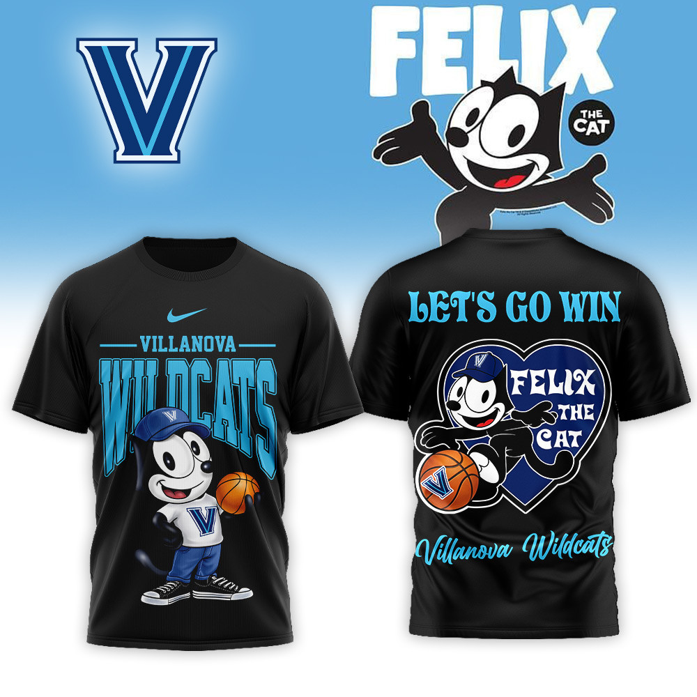 Villanova Wildcats | Premium NCAA Hoop Felix Classic 3D Shirt TTH210588