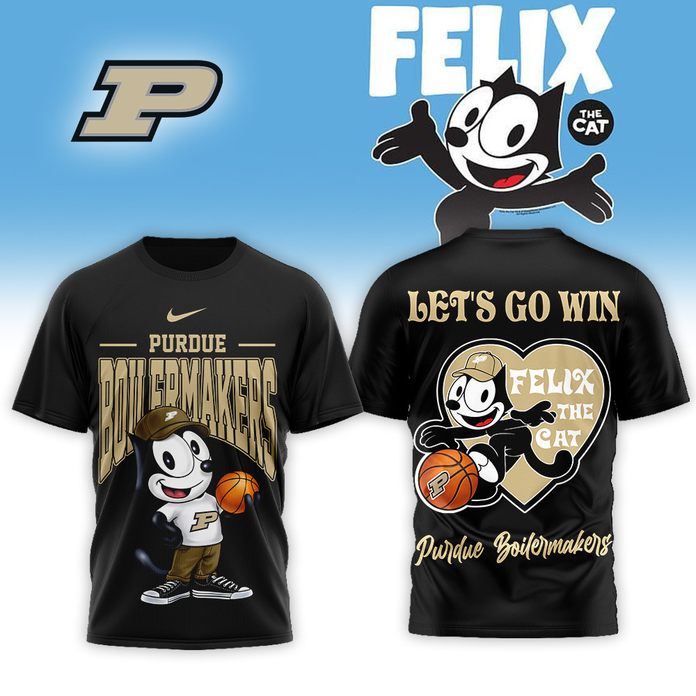 Purdue Boilermakers | Premium NCAA Hoop Felix Classic 3D Shirt TTH210588