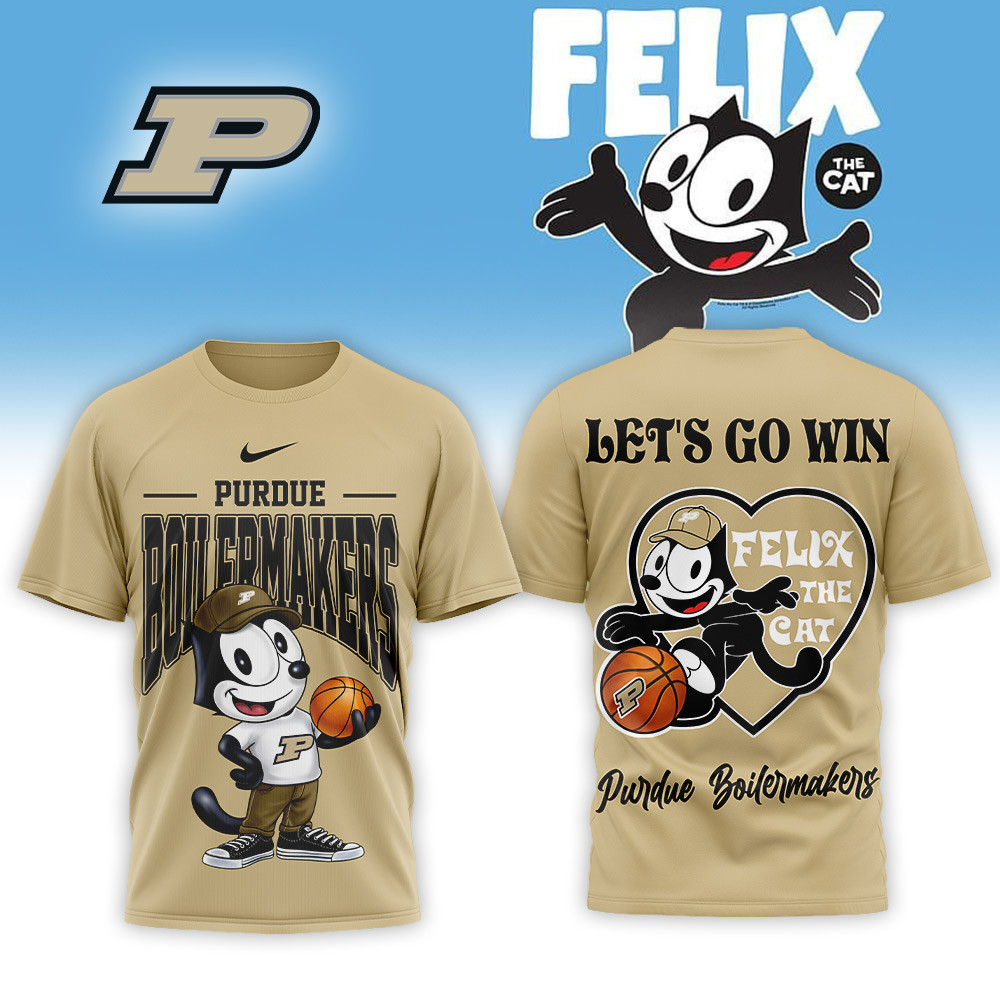 Purdue Boilermakers | Premium NCAA Hoop Felix Classic 3D Shirt TTH210588 - Image 2