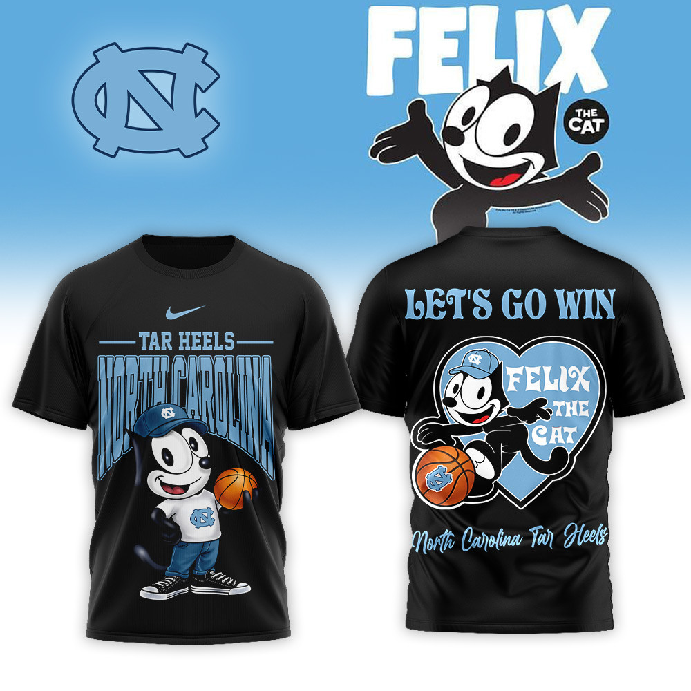 North Carolina Tar Heels | Premium NCAA Hoop Felix Classic 3D Shirt TTH210588