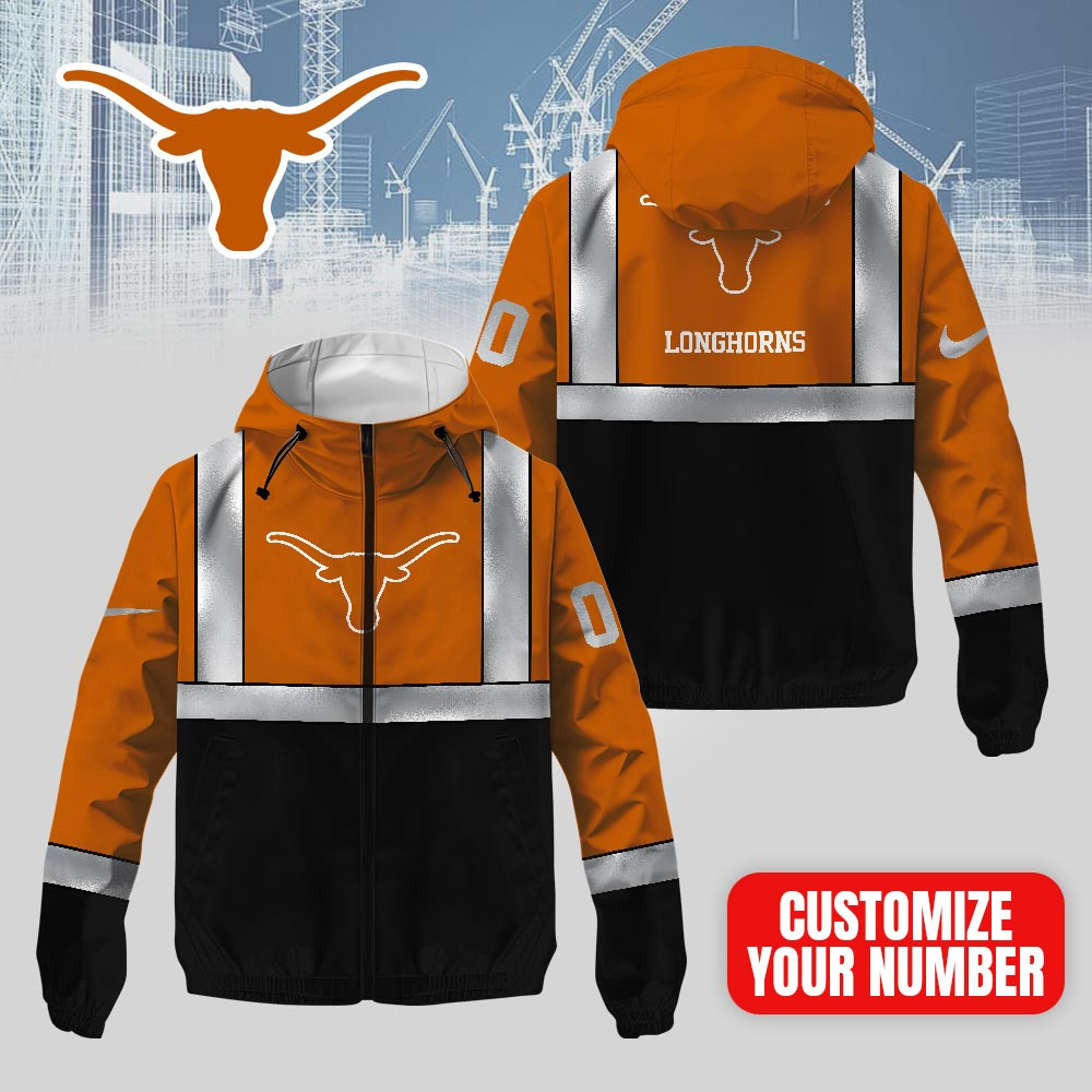 Texas Longhorns | Premium NCAA Safety Windbreaker Jacket TTH2105145