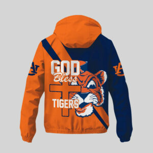 Auburn Tigers | Premium NCAA God Bless My Team Windbreaker Jacket TTH2105158