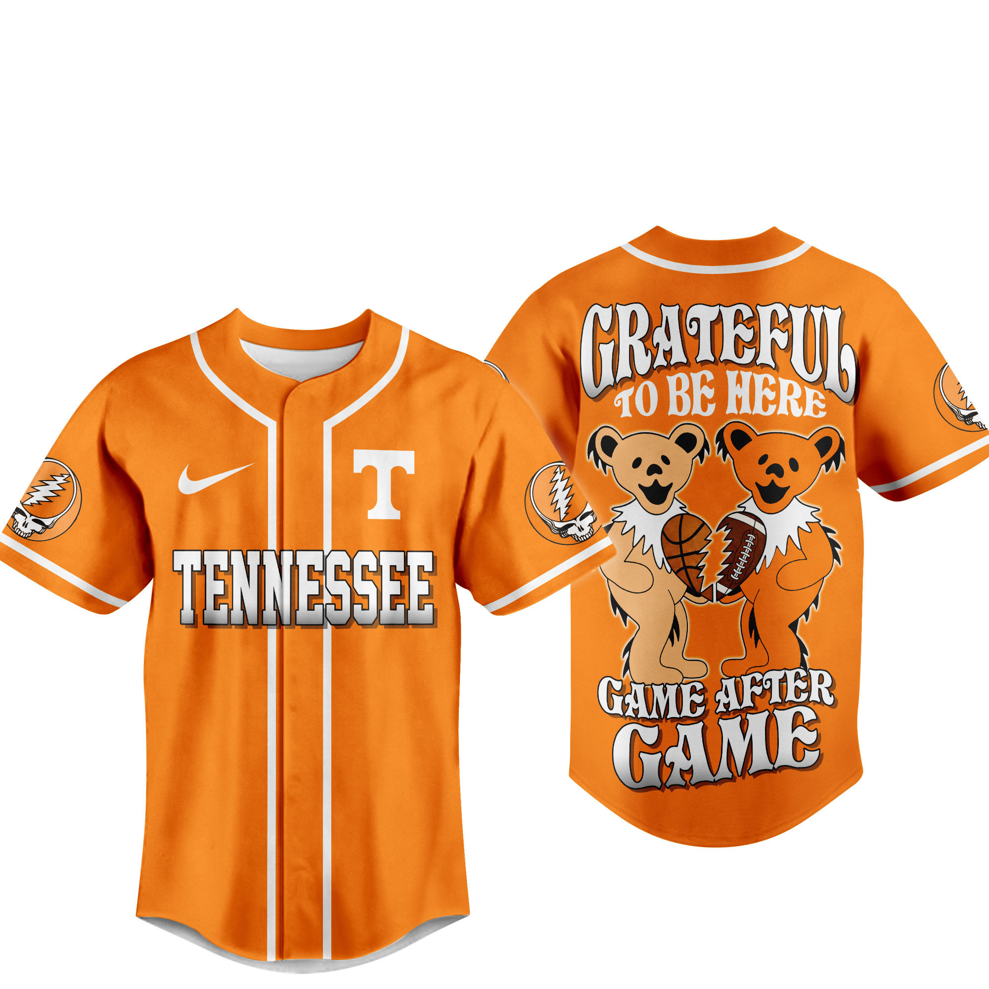 Tennessee Volunteers | Premium College Grateful Sports Jersey TTH2105107