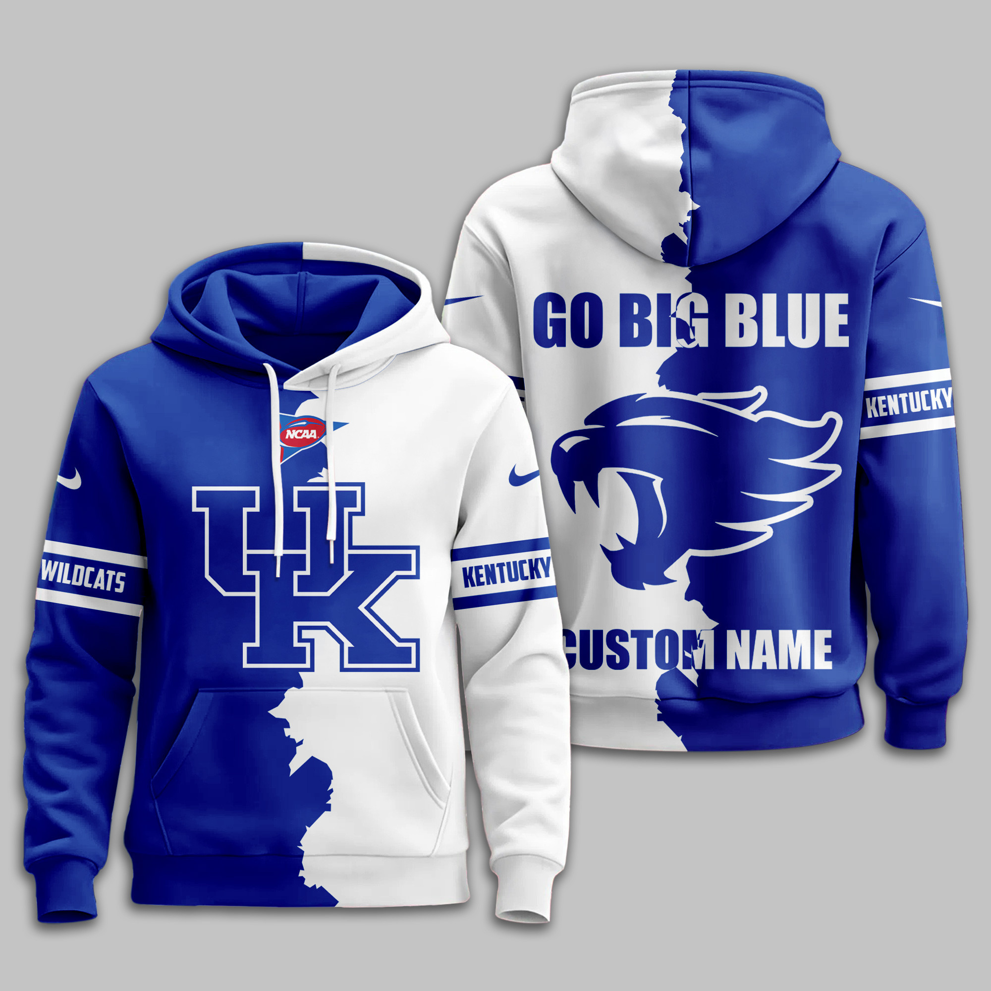 Kentucky Wildcats | Premium NCAA Warrior Spirit Personalized Hoodie TTH2105170