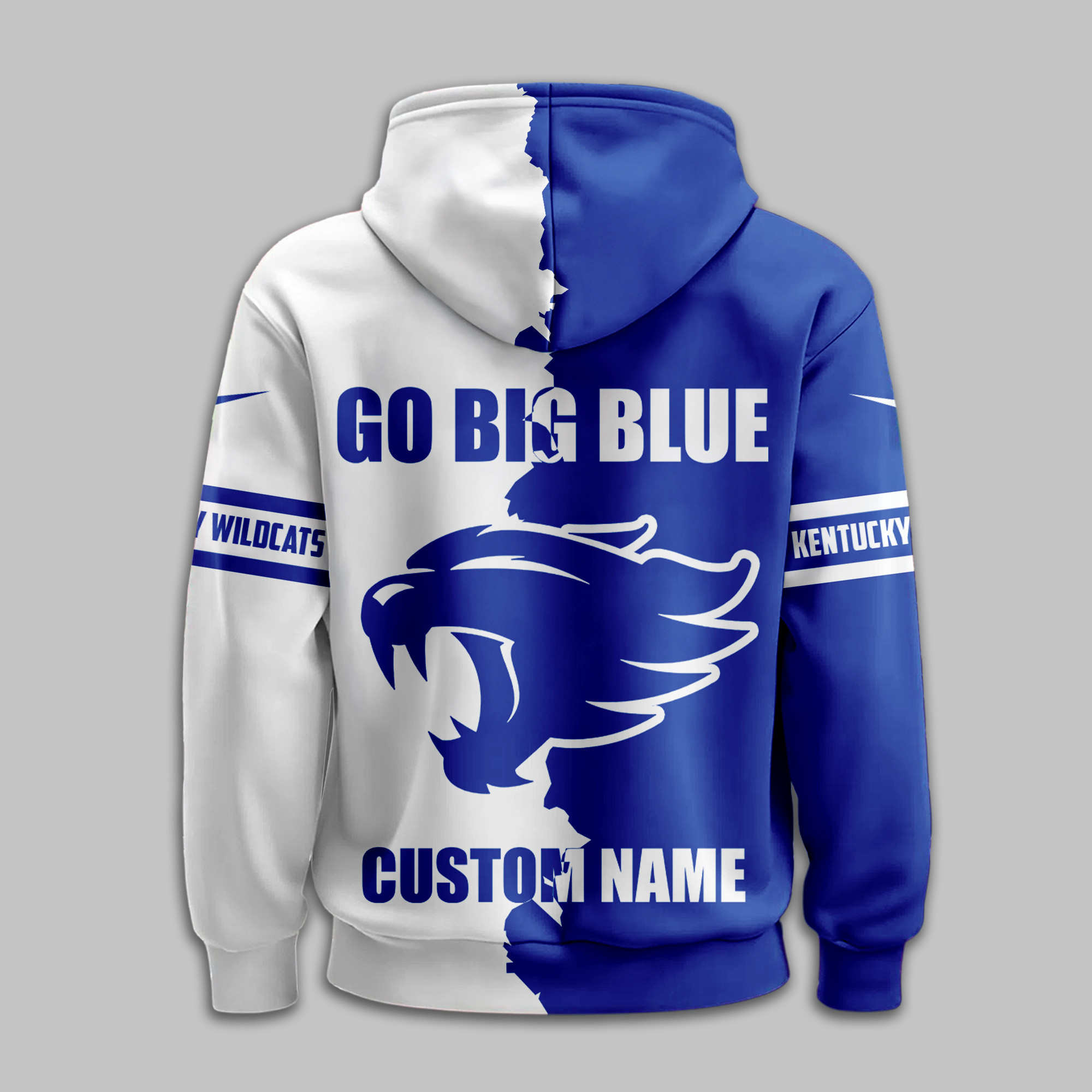 Kentucky Wildcats | Premium NCAA Warrior Spirit Personalized Hoodie TTH2105170 - Image 3