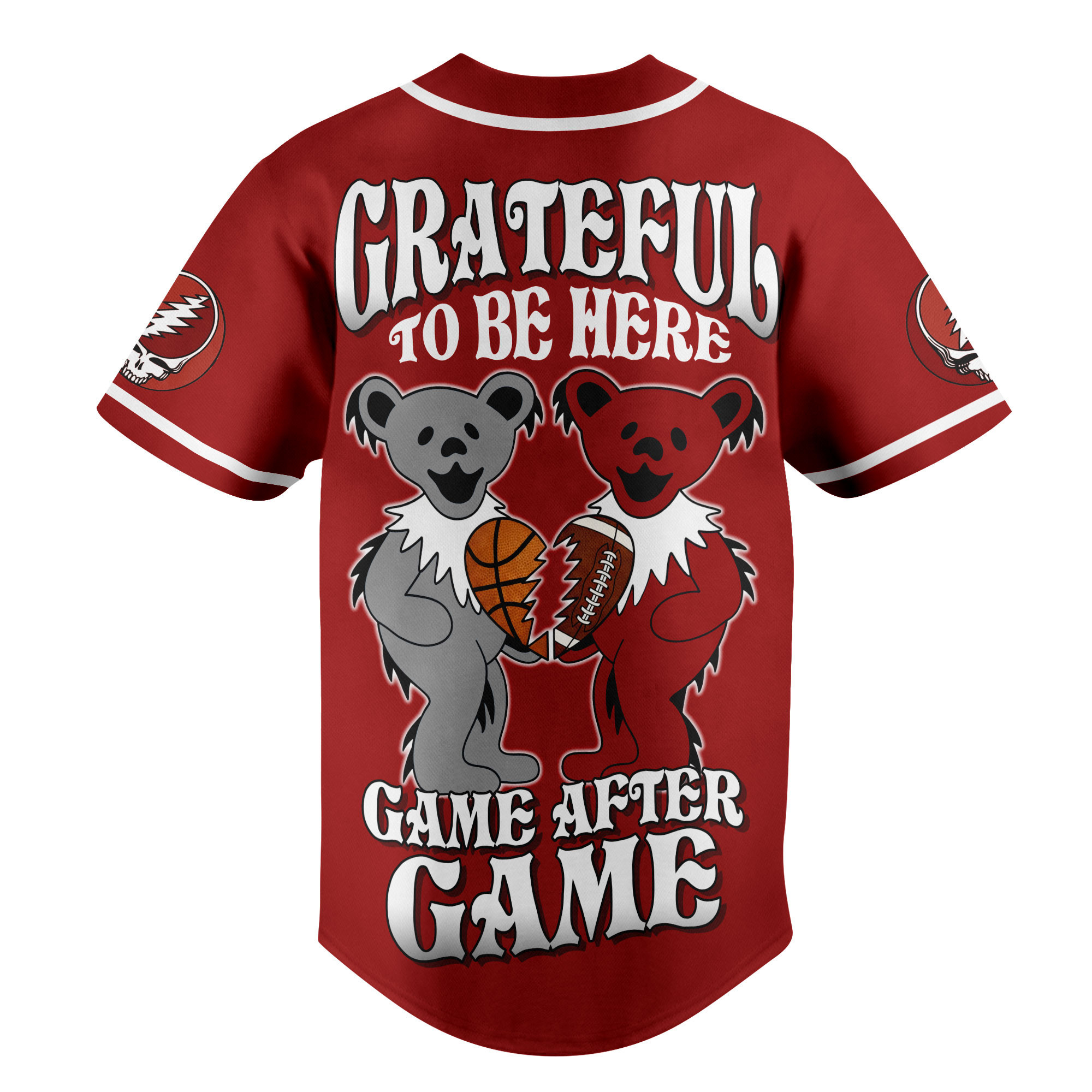 Ohio State Buckeyes | Premium College Grateful Sports Jersey TTH2105107 - Image 4