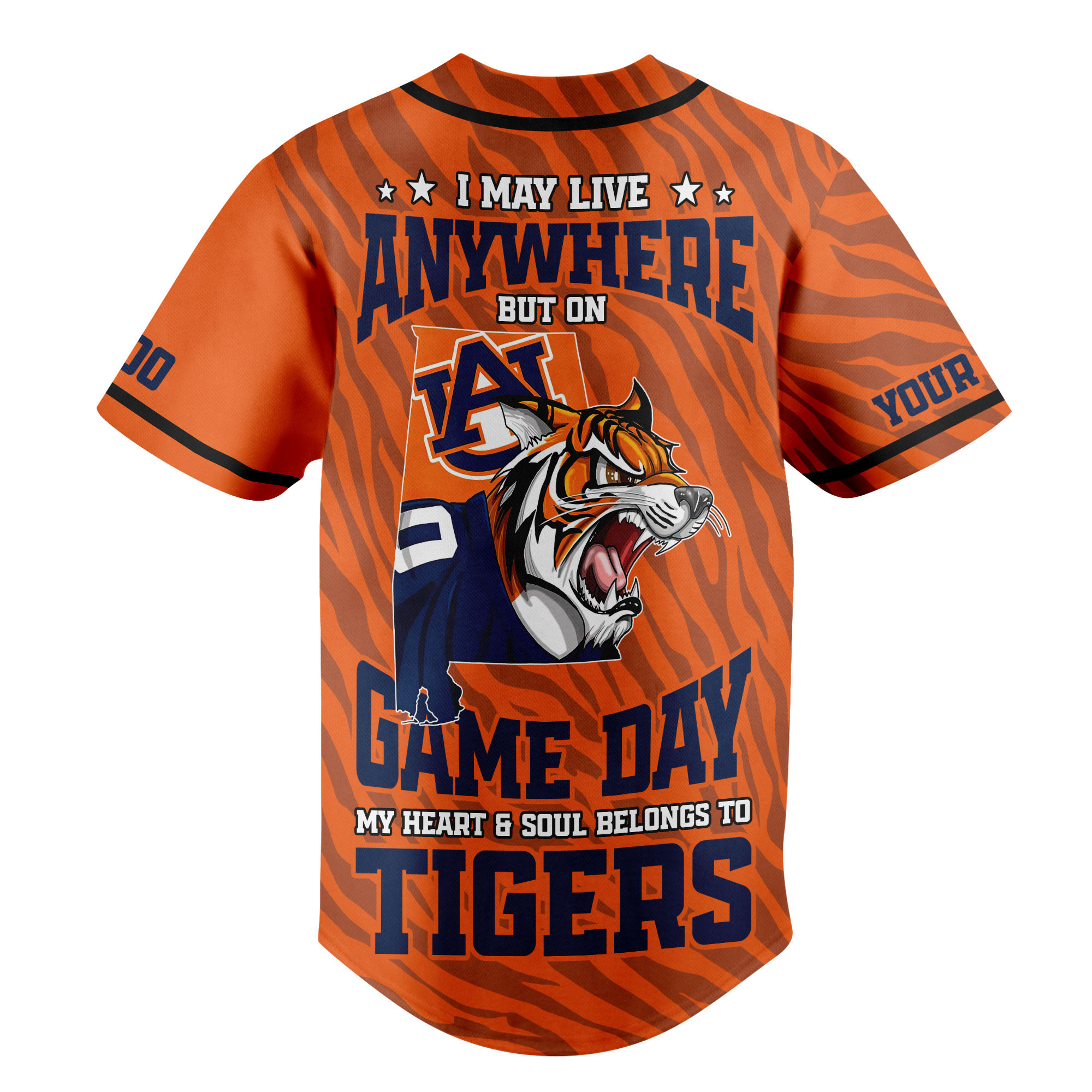 Auburn Tigers | Premium Game Day Jersey Shirt TTH2105176 - Image 3