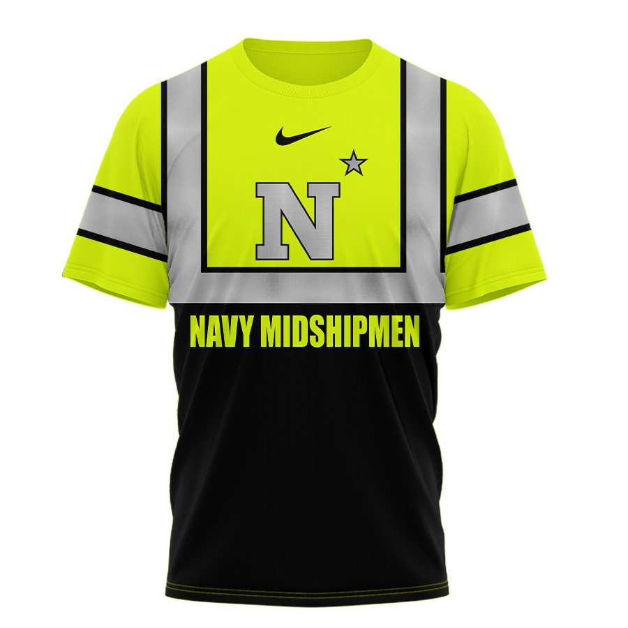 Navy Midshipmen | Premium NCAA Hi Vis Safety 3D Shirt TTH2105131