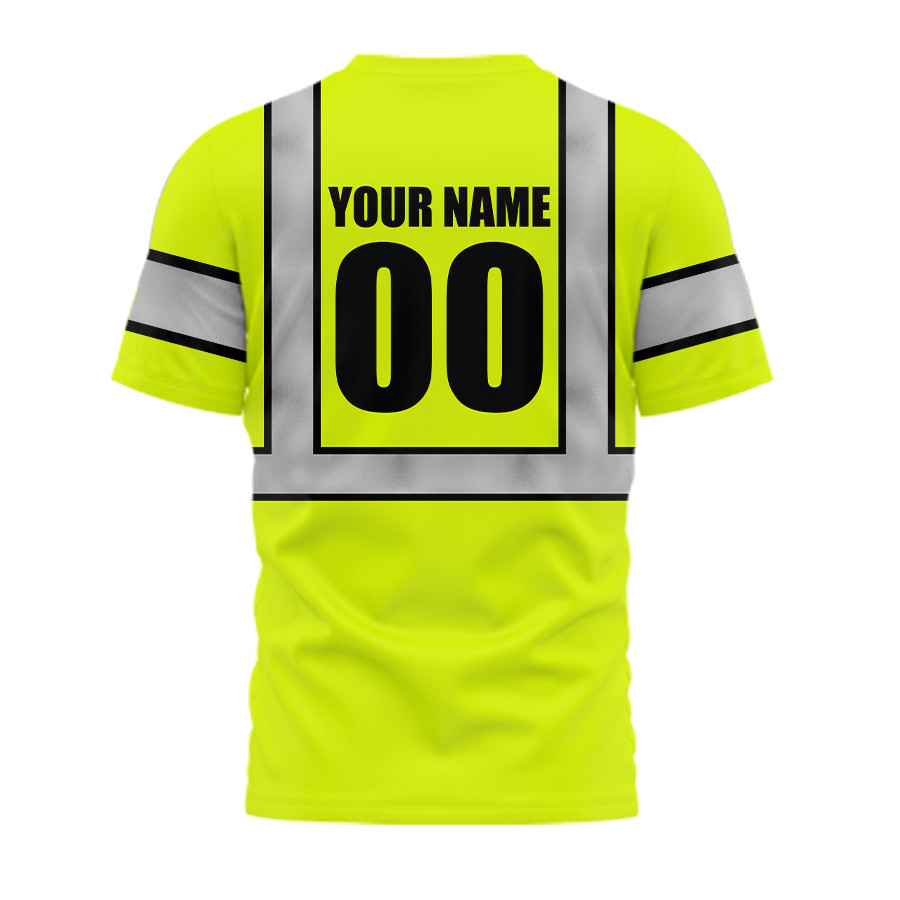 Navy Midshipmen | Premium NCAA Hi Vis Safety 3D Shirt TTH2105131 - Image 2