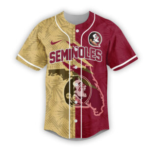 Florida State Seminoles | Premium NCAA Special Split Colors Fan Jersey TTH2105121