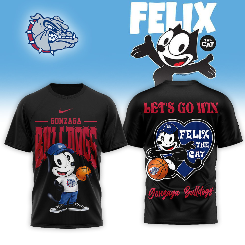 Gonzaga Bulldogs | Premium NCAA Hoop Felix Classic 3D Shirt TTH210588