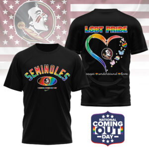 Florida State Seminoles | Premium NCAA National Coming Out Day 3D Shirt TTH210592