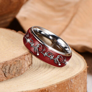 Oklahoma Sooners | Premium Silver Tungsten Nurse Ring – Perfect Gift For Fan TTH2105114