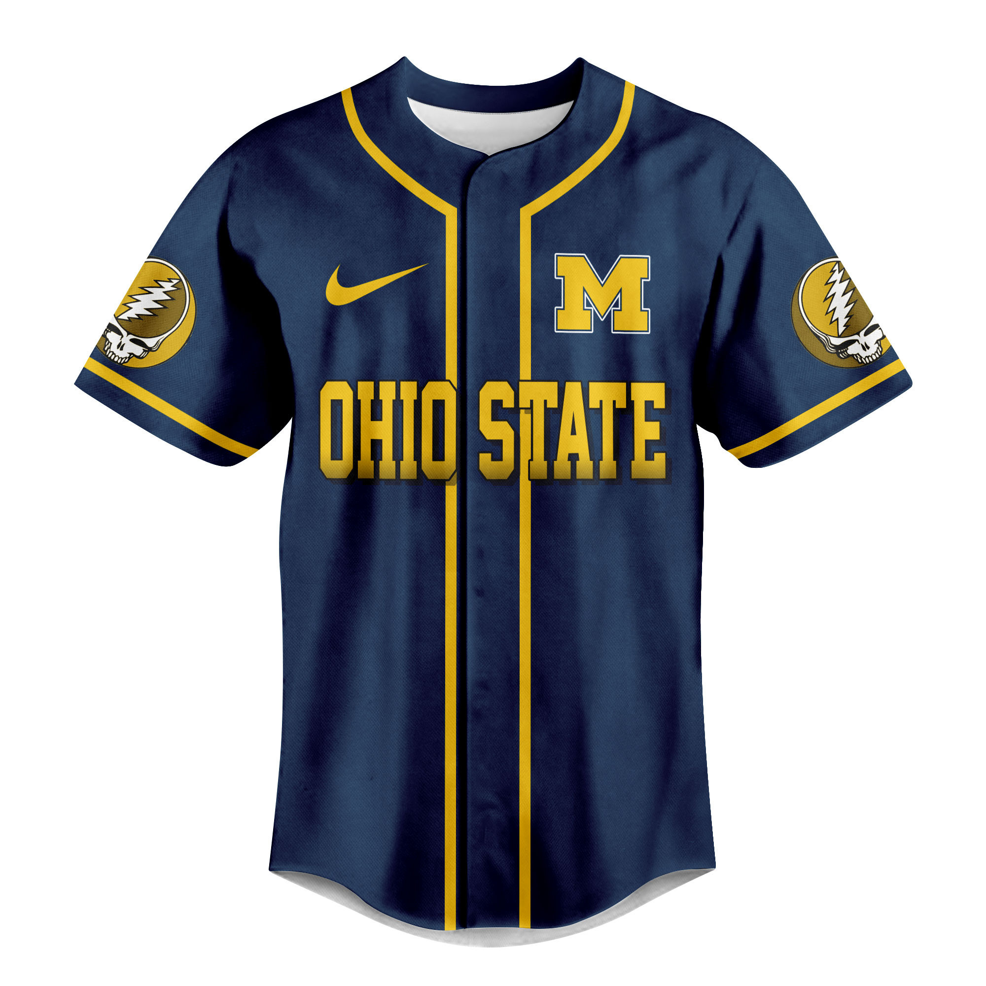 Michigan Wolverines | Premium College Grateful Sports Jersey TTH2105107 - Image 3