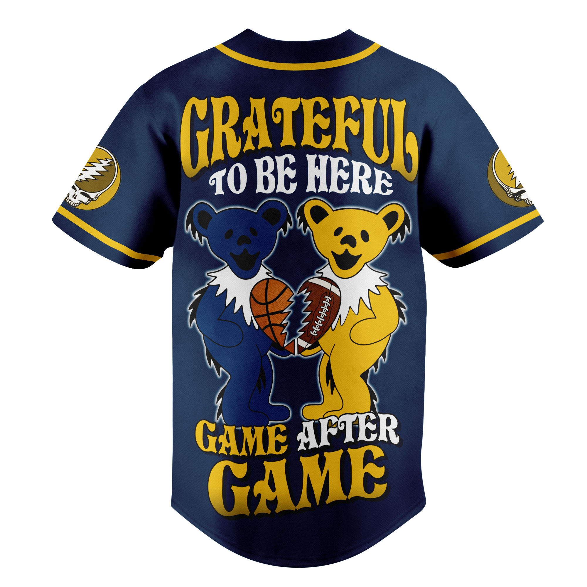 Michigan Wolverines | Premium College Grateful Sports Jersey TTH2105107 - Image 4