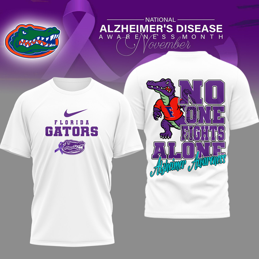 Florida Gators | Premium NCAA Alzheimer Awareness November T-shirt TTH2105179